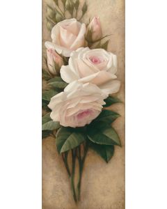 Canvastaulu 20x50cm, Ruusukimppu