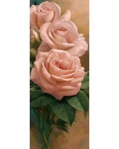 Canvastaulu 20x50cm, Ruusukimppu