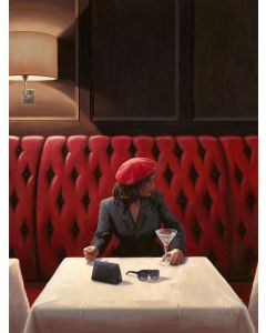 Canvastaulu 60x80, Cigar bar