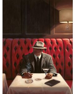 Canvastaulu 60x80, Cigar bar