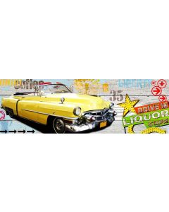 Canvastaulu 45x140, Route 66