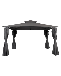 Roma paviljonki 3x4m, harmaa