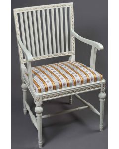 Laitala Kustavilainen nojatuoli, paljon värejä