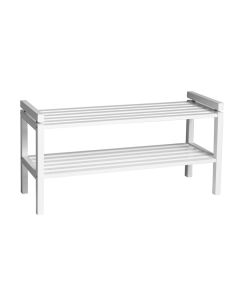 Rowico Confetti kenkäteline 80 cm, valkoinen