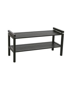 Rowico Confetti kenkäteline 80 cm, musta