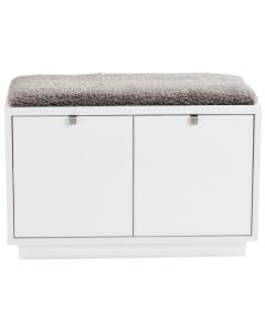 Rowico Confetti-istuinpenkki 2, valkoinen/talja