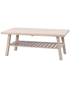 Rowico Brooklyn-sohvapöytä, valkopesty tammi