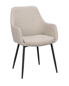 Rowico Reily tuoli, beige/musta