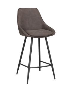 Rowico Sierra baarijakkara, tummanharmaa/musta