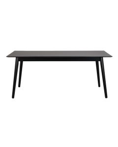 Rowico Lotta ruokapöytä 180x90, musta