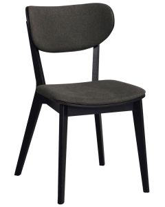 Rowico Kato tuoli, musta/ tummanharmaa