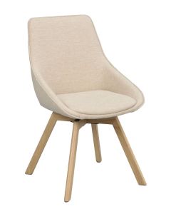 Rowico Alison tuoli vaalea beige, tammijalat