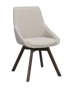 Rowico Alison ruokapöydän tuoli, beige/ruskea