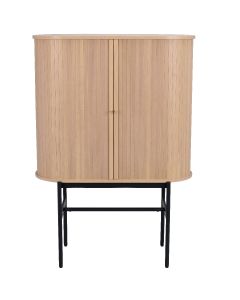 Rowico Haddington kaappi, valkopesty/musta