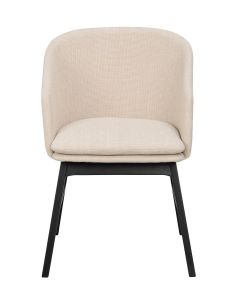 Rowico Windham nojatuoli, musta/beige