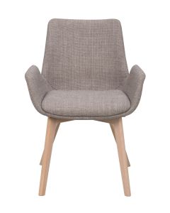 Rowico Drimsdale lepotuoli, harmaa/valkopesty tammi