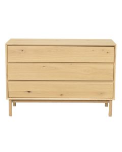 Rowico Mackay leveä lipasto, tammi