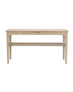 Rowico Markham konsolipöytä 140cm, valkopesty tammi