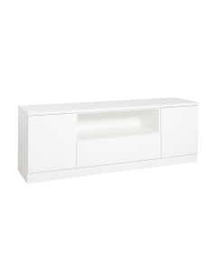 LM Ojala Lilja nro 10 TV-taso, valkoinen runko