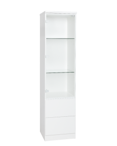 LM Ojala Lilja nro 2+16 vitriini , valkoinen runko