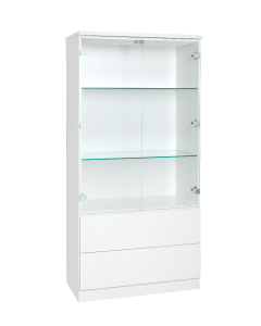 LM Ojala Lilja nro 4 + 17 vitriini, valkoinen runko