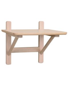 Rowico Camrose seinään kiinnitettävä yöpöytä, valkopesty