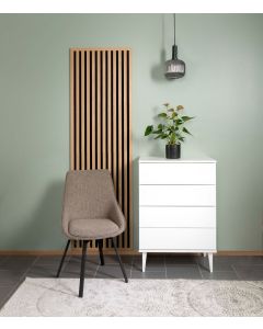 Sointu Sisustuspaneeli 150, tammi/musta