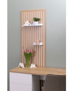 Sointu Sisustuspaneeli 150, tammi/valkoinen