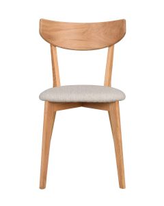Rowico Ami tuoli, tammi/beige kangas