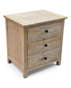 Provence lipasto 3 laatikkoinen, vintagepuuta