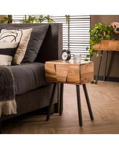 Amsterdam yöpöytä, ruskea