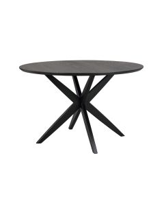 Rowico Calverton ruokapöytä Ø120, musta