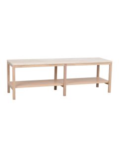 Rowico Orwel konsolipöytä, beige/valkopesty