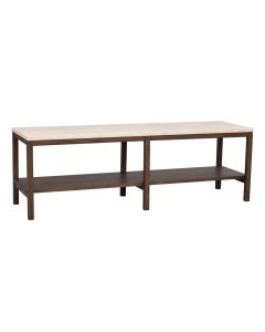 Rowico Orwel konsolipöytä, beige/ruskea