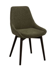Rowico Denley tuoli, tummanvihreä/ruskea