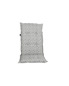 Brafab Naxos korkea pehmuste, harmaa kuviointi