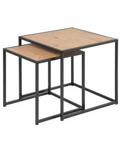Seaford sarjapöytä tammi-musta