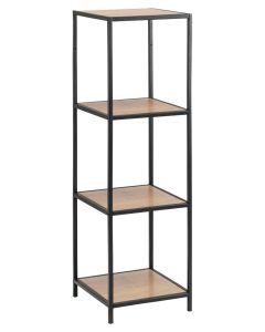 Seaford avohylly 2 tammi-musta 35x37x119,5 cm