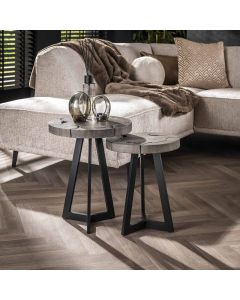 Amsterdam sivupöytäsarja, harmaa