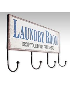 Laundry-naulakko, 4 koukkuinen