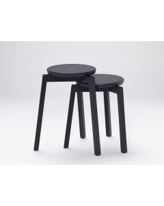 Puulon 3way jakkara, musta, eri kokoja!