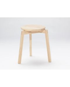 Puulon 3way jakkara, luonnonvärinen saarni, eri kokoja!