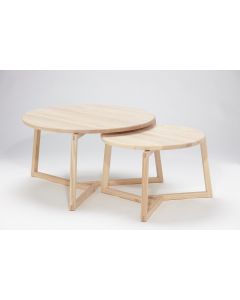 Puulon 3way sohvapöytä saarni, eri kokoja ja värejä!