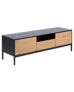 Seaford TV-taso 1 musta 140 cm