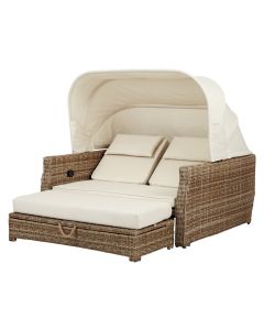 Vila lepovuode ulkokäyttöön, polyrottinki