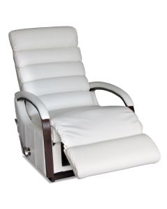 La-Z-Boy Norman recliner mekanismituoli, valkoinen nahka