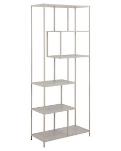 Seaford avohylly 5 harmaa 77x35x185 cm