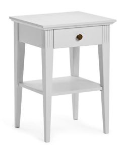 Sundborn yöpöytä, valkoinen