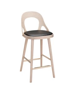 Hans K Colibri baarituoli 74cm, valkolakattu