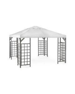 Hov paviljongin varakatto, eri värejä ja kokoja